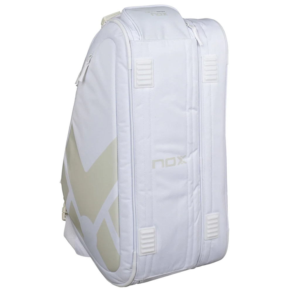 Nox Padelbag AT10 Team White – elegant white padel bag signed by Agustín Tapia - image 5